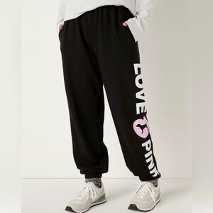 NWT PINK originals campus jogger